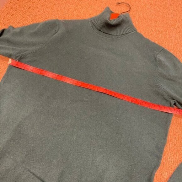 Vintage Turtleneck Sweater Green - Picture 8 of 9